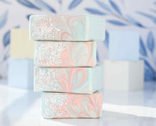 Load image into Gallery viewer, Pink Salt and Water Lily - Bar Soap