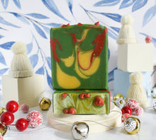 Load image into Gallery viewer, SALE - Festive Christmas - Bar Soap - Holiday
