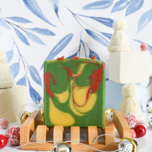 SALE - Festive Christmas - Bar Soap - Holiday